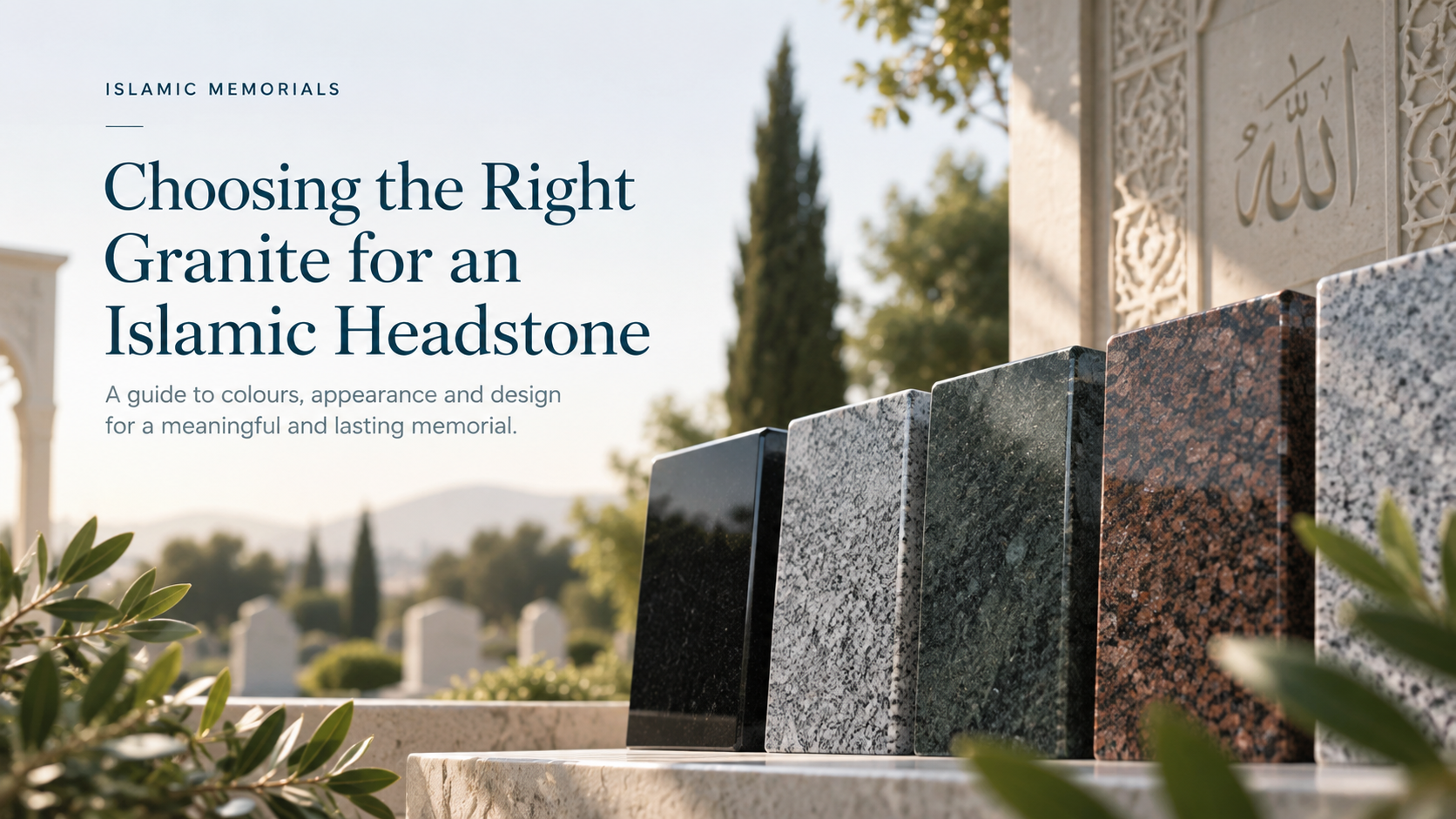 Choosing the Right Granite for an Islamic Headstone featured image